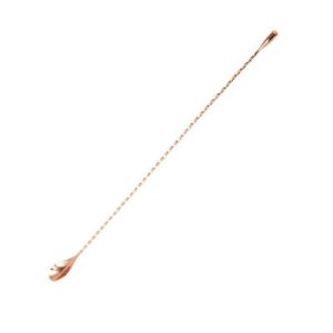 Biradlı BDR-684 Bar Kaşık, 50 cm, Bakır