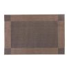 Biradlı BRD-99198 PVC Amerikan Servis, 30x45 cm, Kahverengi