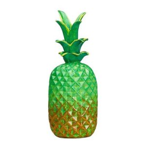 Biradlı GRV-G619 Dekoratif Ananas, 15x15x37.5 cm, Yeşil