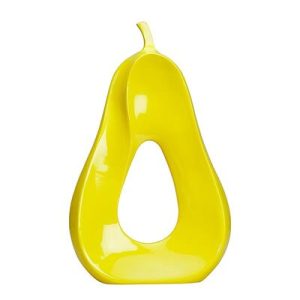 Biradlı GRV-G557 Dekoratif Delikli Armut, 25x9x40 cm, Sarı