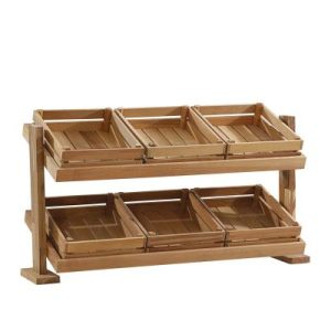 Biradlı Groovy GRV-1915 3 Katlı Açık Büfe Sunum