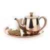 Biradlı GRV-238 Kahve ve Çay Takımı, Bakır