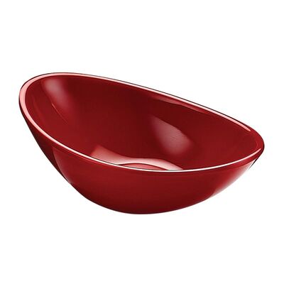 Biradlı BRD-517504 Minimal Melamin Oval Sunum Tabağı, 10x6x3 cm, Kırmızı 1 Biradlı BRD-517504 Minimal Melamin Oval Sunum Tabağı, 10x6x3 cm, Kırmızı