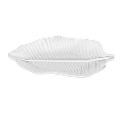 Biradlı Yaprak Sunum Tabağı, Melamin, 33x20.5x3.5 cm 1 Biradlı Yaprak Sunum Tabağı, Melamin, 33x20.5x3.5 cm