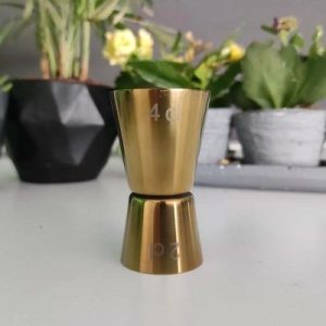 Biradlı BRD-EF95 Jigger, 2/4 cl, Altın