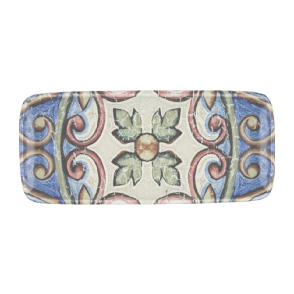 Id Fine Amalfi Quadro Dikdörtgen Tabak 22 cm