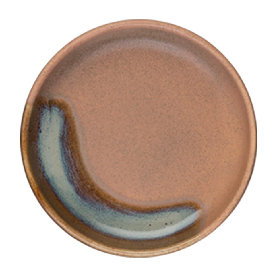 Id Fine Coastal Savor Jord Düz Tabak 27 cm