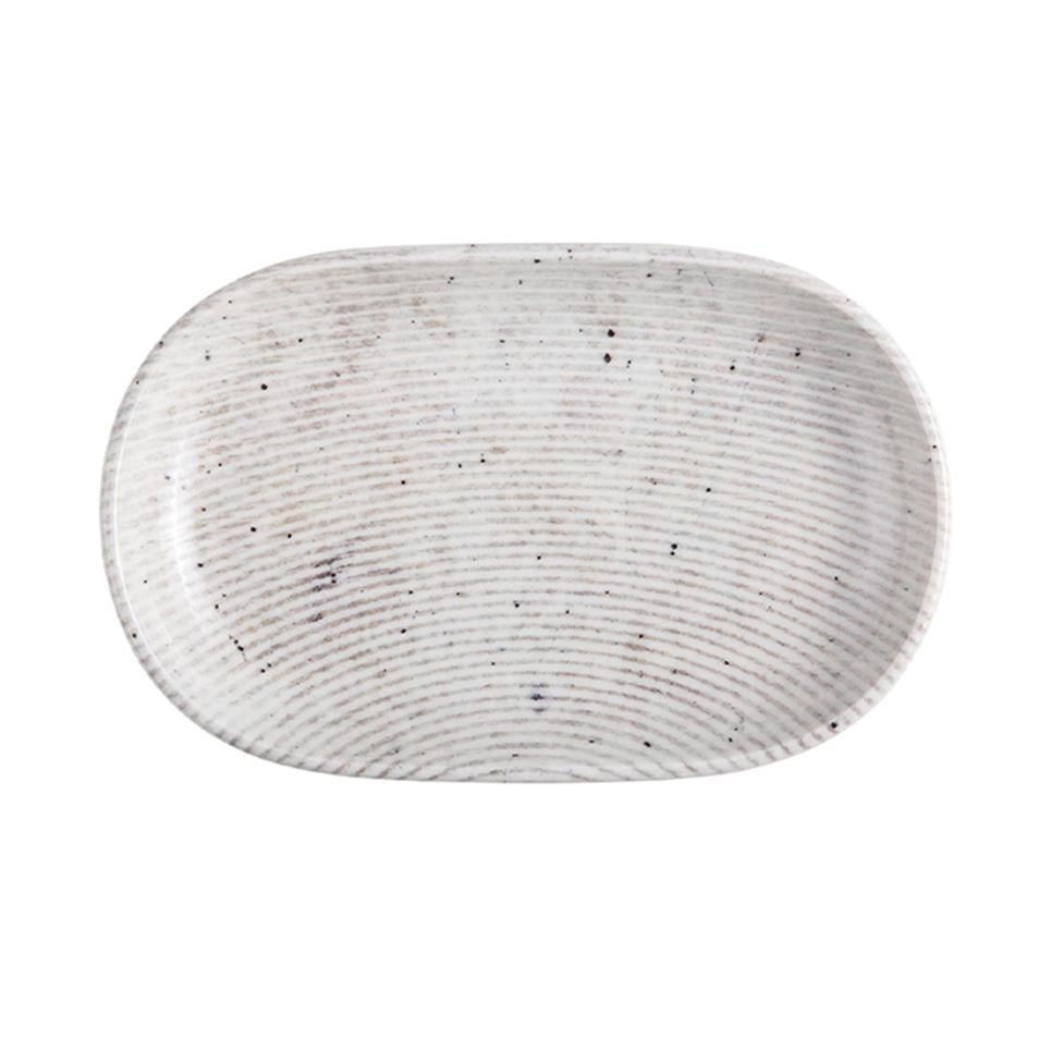 Id Fine Grigio Oval Kayık Tabak 33 cm 1 Id Fine Grigio Oval Kayık Tabak 33 cm