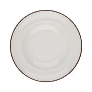 Id Fine Modest Brown Çukur Tabak 20 cm