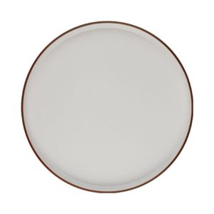 Id Fine Modest Brown Düz Tabak 21 cm