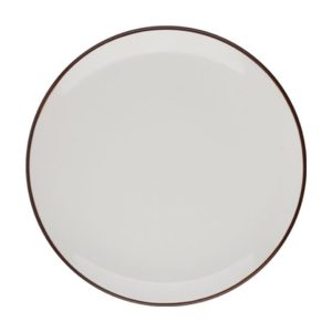 Id Fine Modest Brown Düz Tabak 25 cm