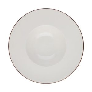 Id Fine Modest Brown Geniş Yanaklı Risotto Tabağı 29 cm