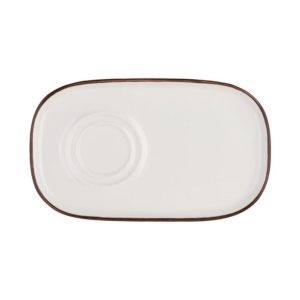 Id Fine Modest Brown Sunum Tabağı 22 cm