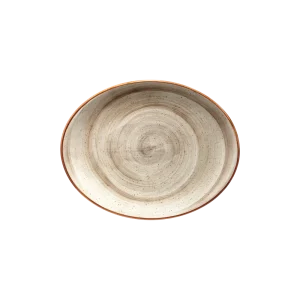 Bonna Terrain Moove Porcelain Oval Plate 25cm
