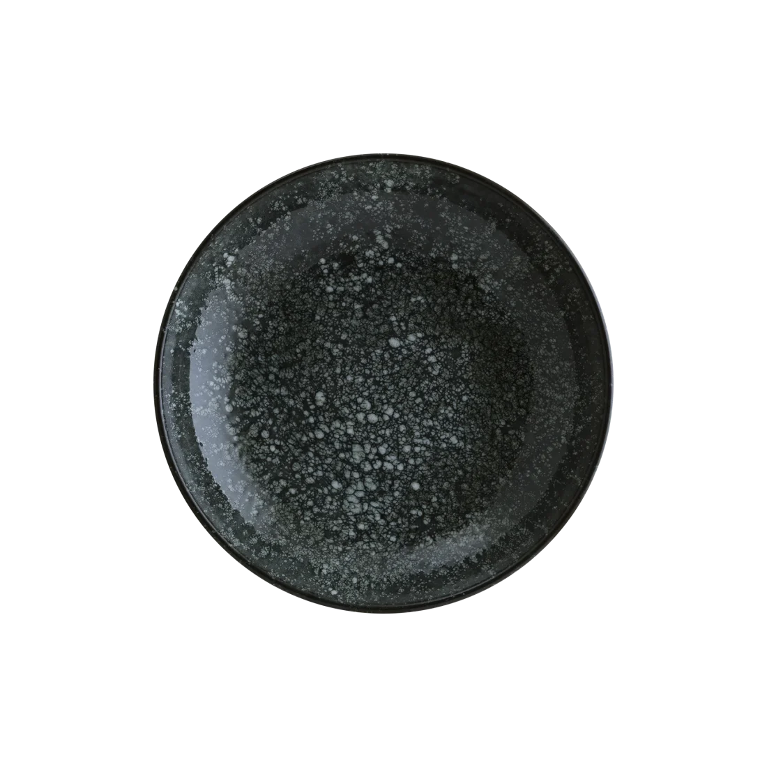 Bonna Cosmos Black Bloom Çukur Tabak 23 cm 1000 cc 1 Bonna Cosmos Black Bloom Çukur Tabak 23 cm 1000 cc