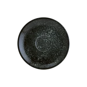 Bonna Cosmos Black Gourmet Kahve Fincanı Tabağı 12 cm