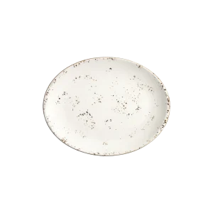 Bonna Grain Moove Porcelain Oval Plate 19x25cm