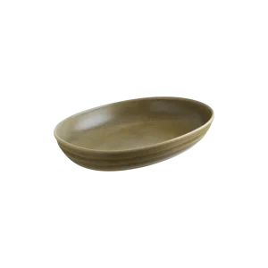 Bonna Terra Pott Oval Kayık Tabak 18 cm
